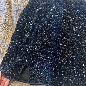 Sequin Embellished Skirt
